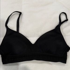 PINK Victoria's Secret Black Wireless Bra